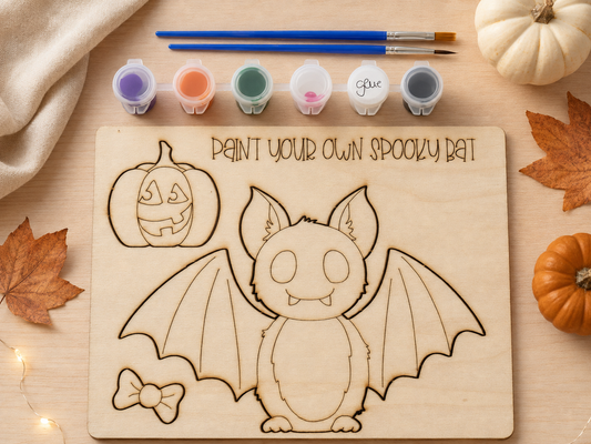 Spooky Bat – Paint Your Own DIY Craft Kit