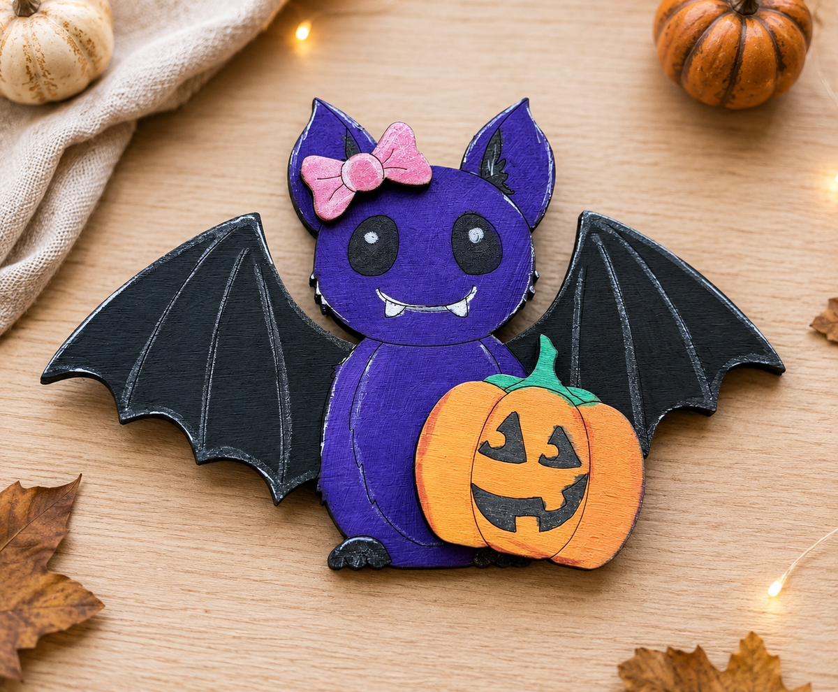 Spooky Bat – Paint Your Own DIY Craft Kit
