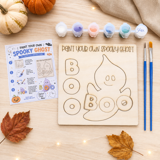 Spooky Ghost – Paint Your Own DIY Craft Kit