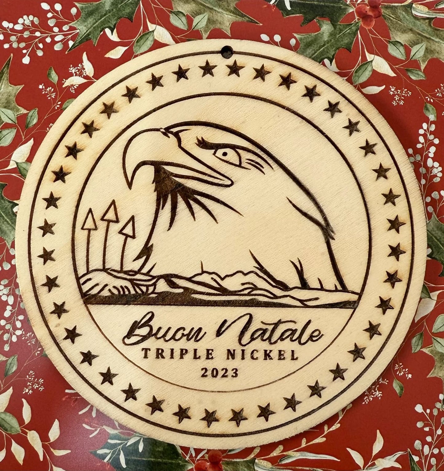 Custom Engraved Wood Ornaments – Bulk Order – Personalized Corporate Gift
