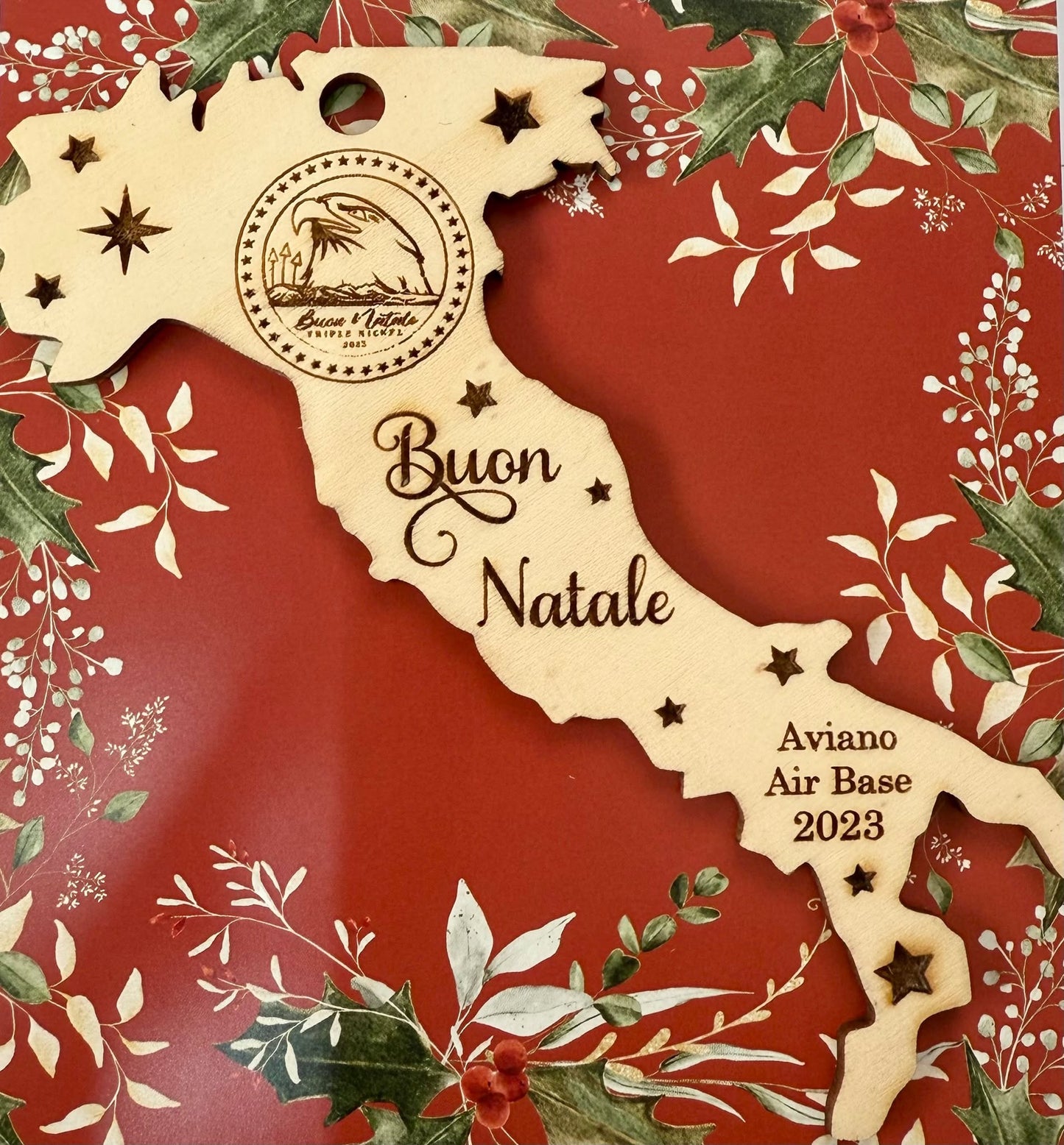 Custom Engraved Wood Ornaments – Bulk Order – Personalized Corporate Gift