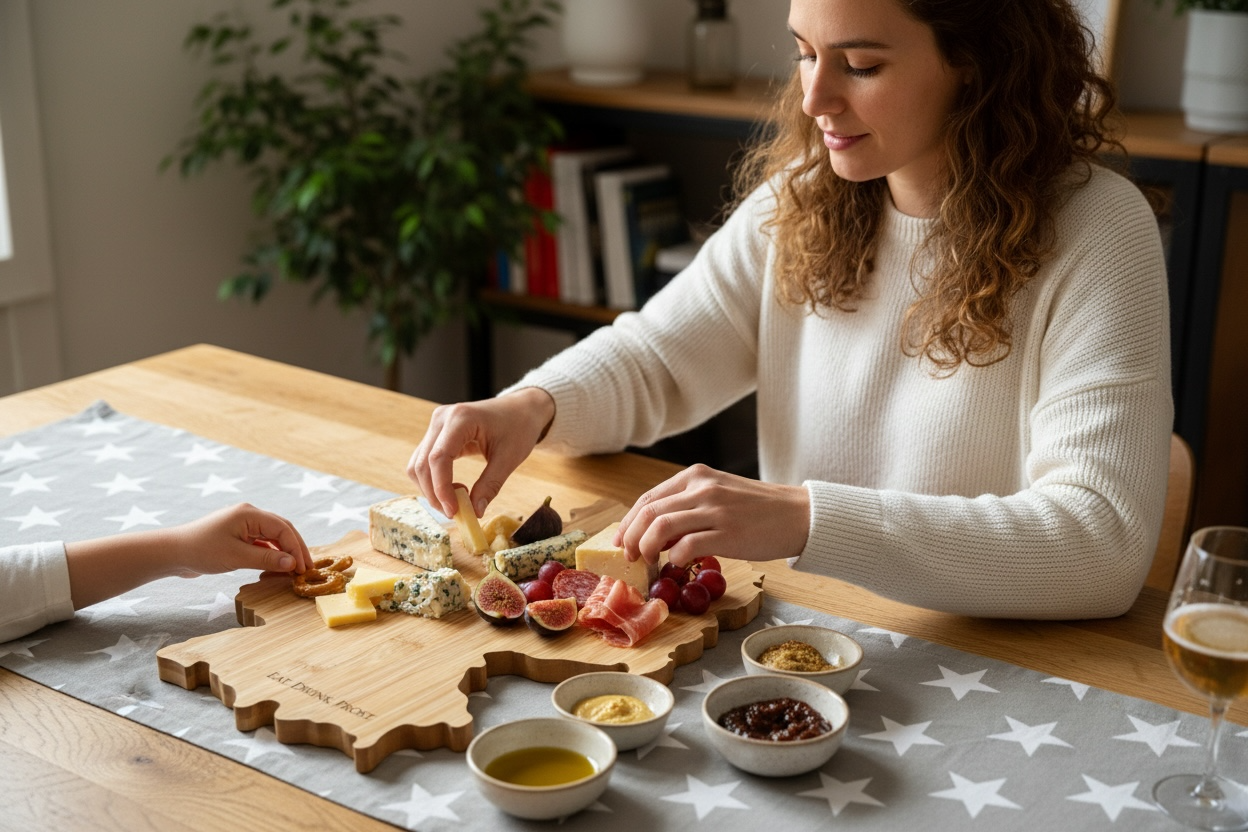 Personalized Germany Charcuterie Board – Custom Engraved Wood – German Gift
